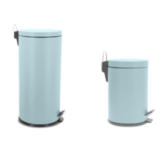 LOT DE 2 POUBELLES BLEUES︱Lory