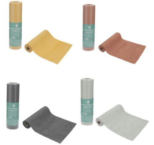 ROULEAU 20 LAVETTES MICROFIBRE︱Lory