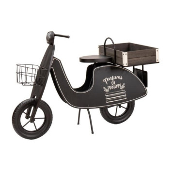 VESPA PORTE PLANTES NOIR︱Lory