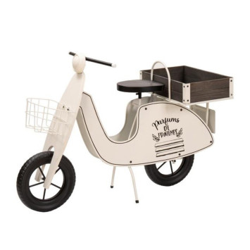 VESPA PORTE PLANTES BLANC︱Lory