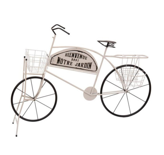 VELO PORTE PLANTES BLANC︱Lory