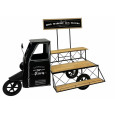 CAMION PORTE PLANTES NOIR