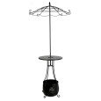PARASOL PORTE PLANTES NOIR