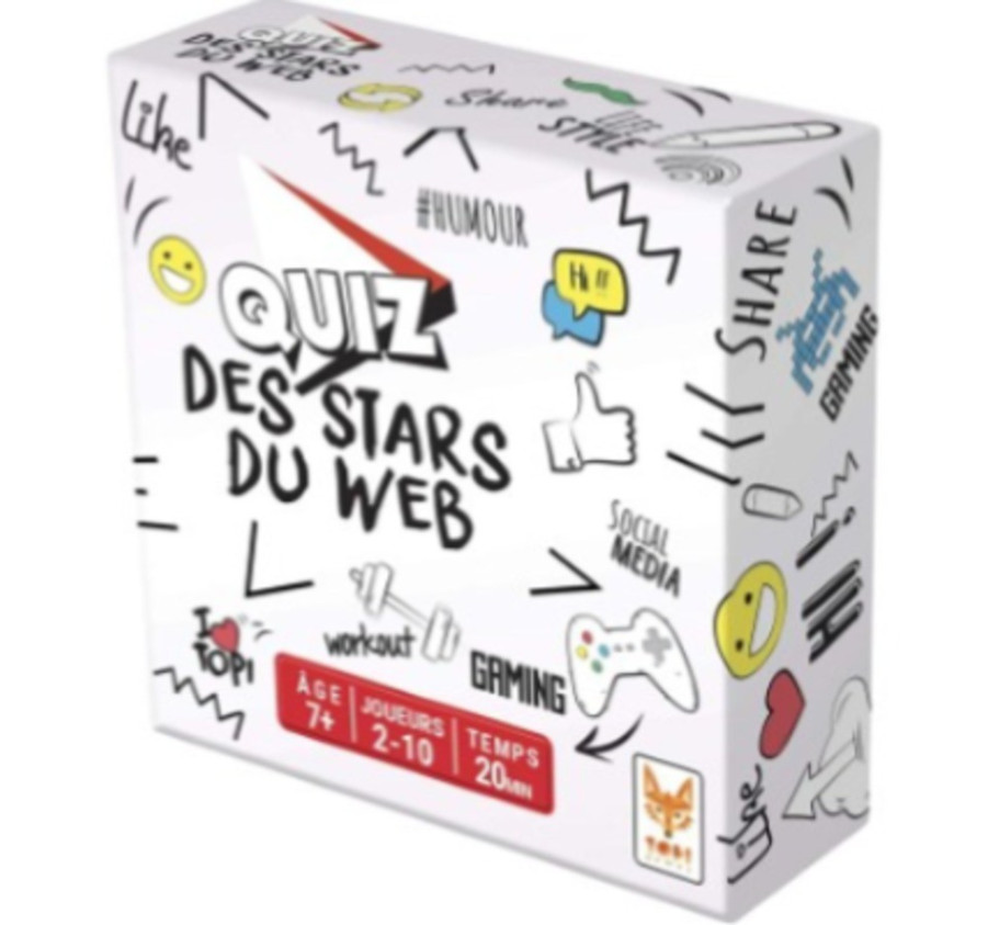 JEU DE SOCIETE QUIZ DES STARS
