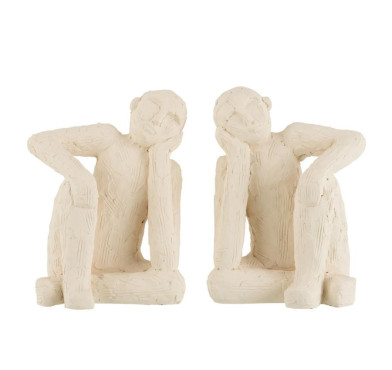 STATUE EN CIMENT BLANC︱Lory