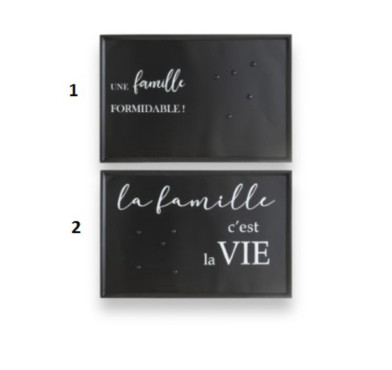 PANCARTE TEXTE AIMANTEE EN︱Lory