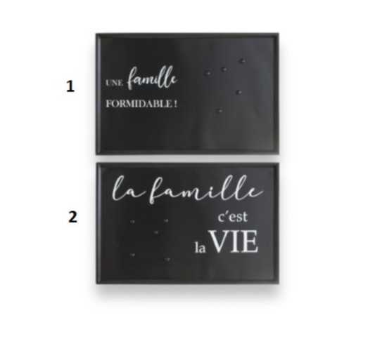PANCARTE TEXTE AIMANTEE EN︱Lory