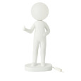 LAMPE POUCES RESINE BLANC