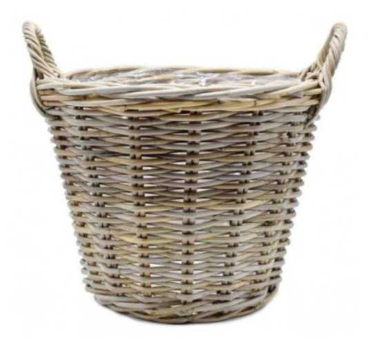 CACHE POT EN ROTIN - NATUREL︱Lory