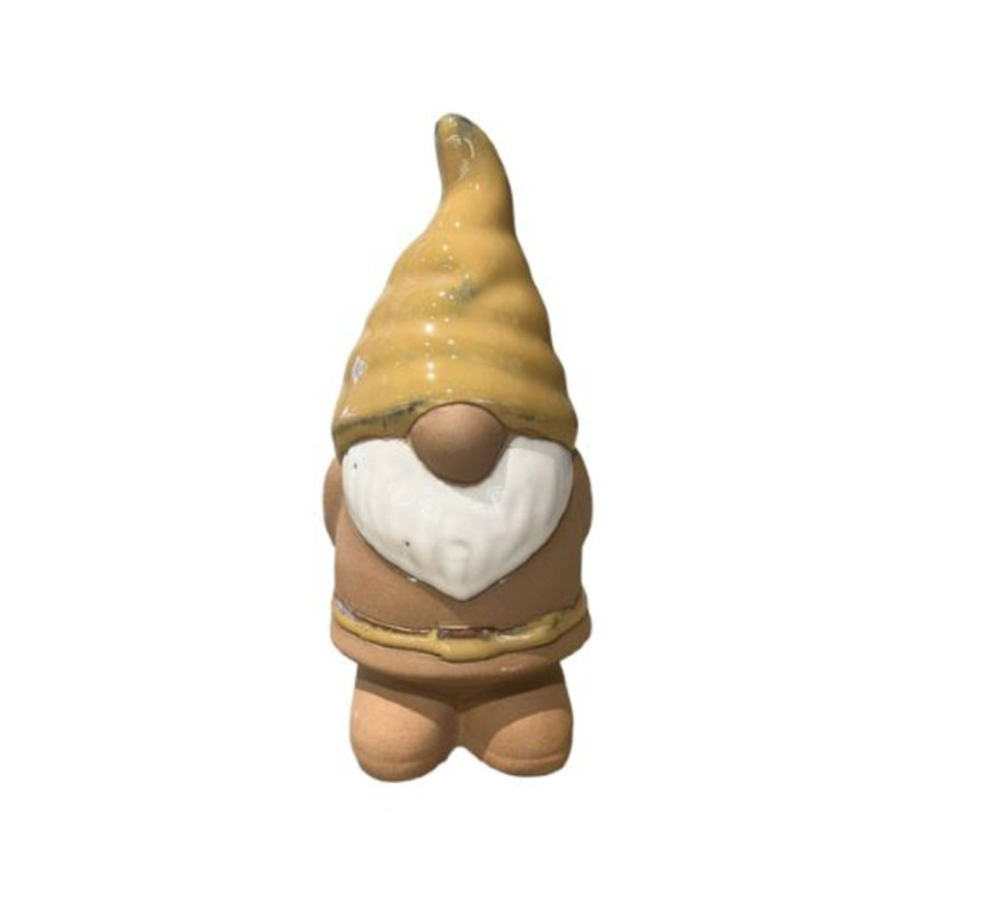 GNOME EN CERAMIQUE EMAILLE