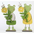 GRENOUILLE EN BOIS - 18CM