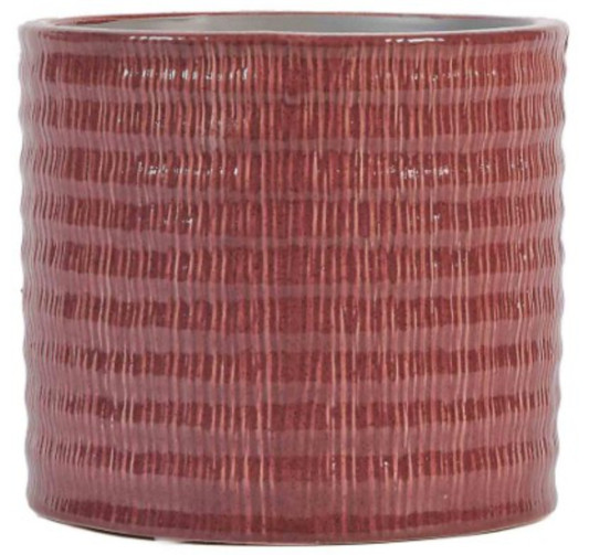 CACHE POT EN CERAMIQUE POURPRE︱Lory