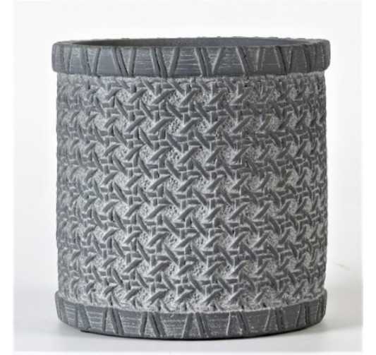 CACHE POT EN CIMENT - GRIS︱Lory