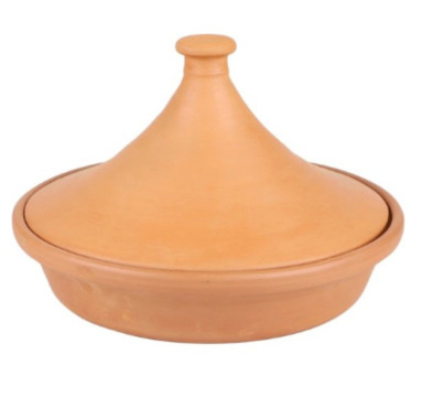 PLAT TAJINE EN TERRE CUITE︱Lory