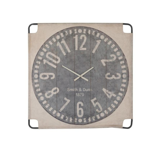 HORLOGE SUR TOILE AVEC︱Lory