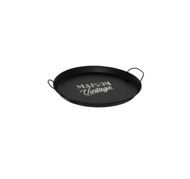 PLATEAU EN METAL ROND 50CM︱Lory