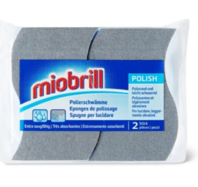 MIOBRILL LOT DE 2 EPONGES︱Lory