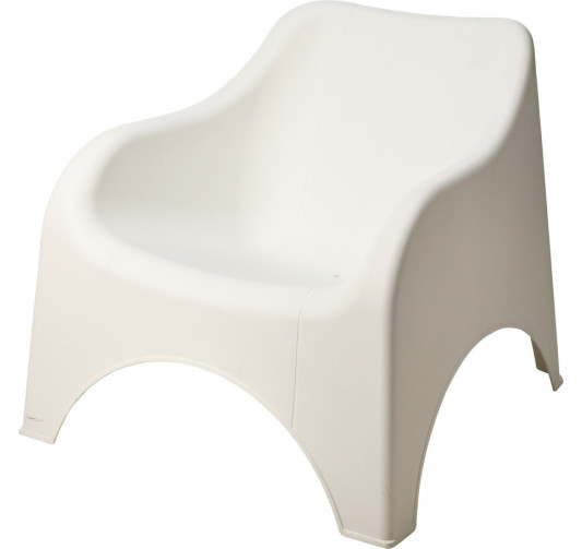 FAUTEUIL DE JARDIN BLANC︱Lory