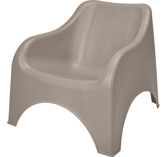 FAUTEUIL DE JARDIN TAUPE︱Lory
