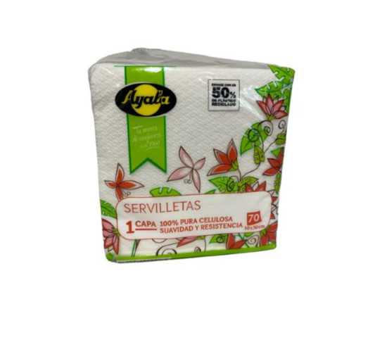 PAQUET DE 70 SERVIETTES EN︱Lory