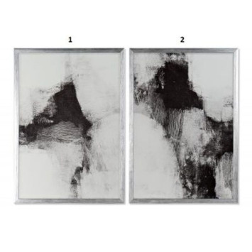TABLEAU VERRE ABSTRAIT ENCADRE︱Lory