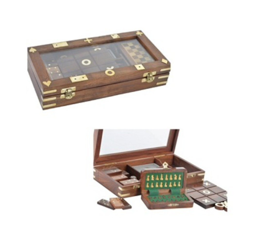 SET DE JEU DU MORPION EN VERRE︱Lory