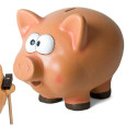 TIRELIRE COCHON EN CERAMIQUE