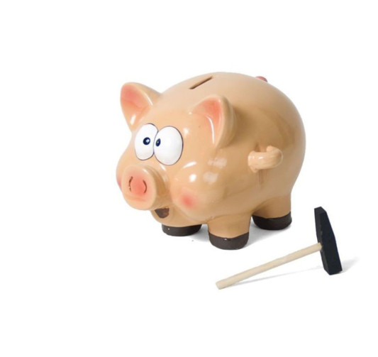 TIRELIRE COCHON EN CERAMIQUE︱Lory