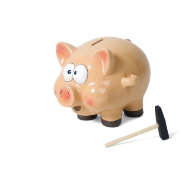 TIRELIRE COCHON EN CERAMIQUE︱Lory