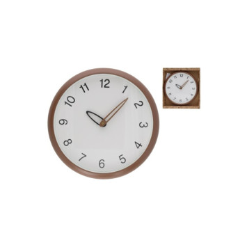 HORLOGE MURALE FASHION MARRON︱Lory