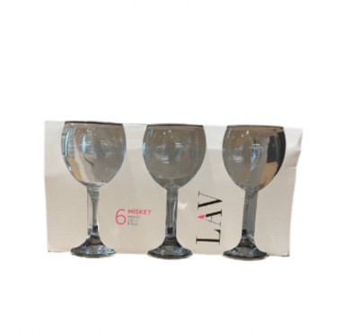 COFFRET DE 6 VERRES A EAU SUR︱Lory