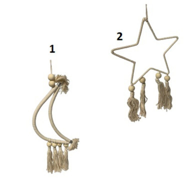 SUSPENSION EN TISSU 2ASS︱Lory