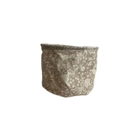PANIER EN TISSU BEIGE SOUPLE︱Lory
