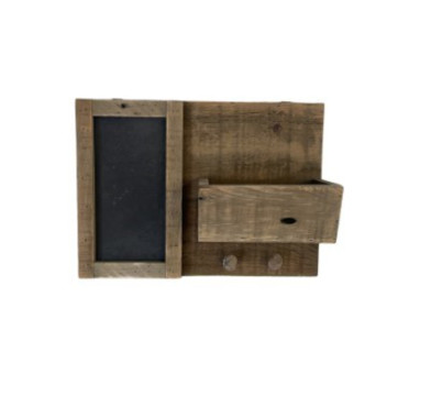 PORTE COURRIER EN BOIS RECYCLE︱Lory