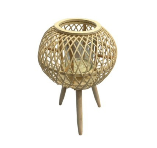 LANTERNE EN BAMBOU︱Lory