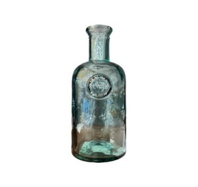 VASE BOUTEILLE EN VERRE 27CM︱Lory