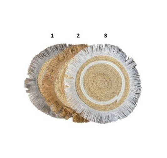 SET DE TABLE AVEC FRANGE︱Lory