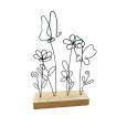 DECORATION FLORALE EN METAL