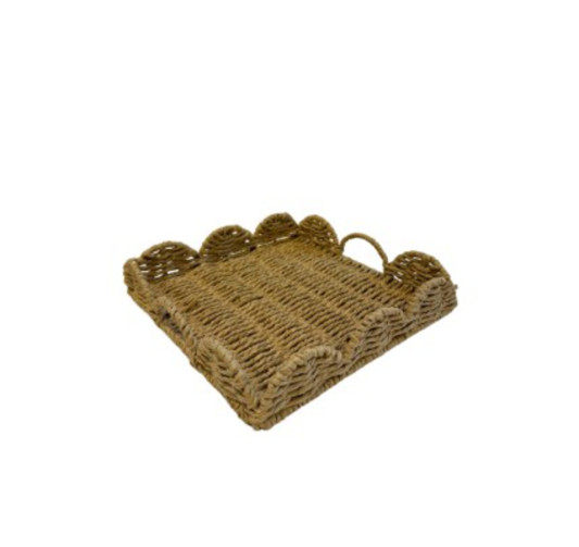 PANIER PLATEAU EN OSIER︱Lory