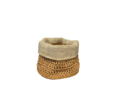 PANIER ROND EN RAPHIA︱Lory