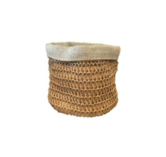 PANIER ROND EN RAPHIA︱Lory