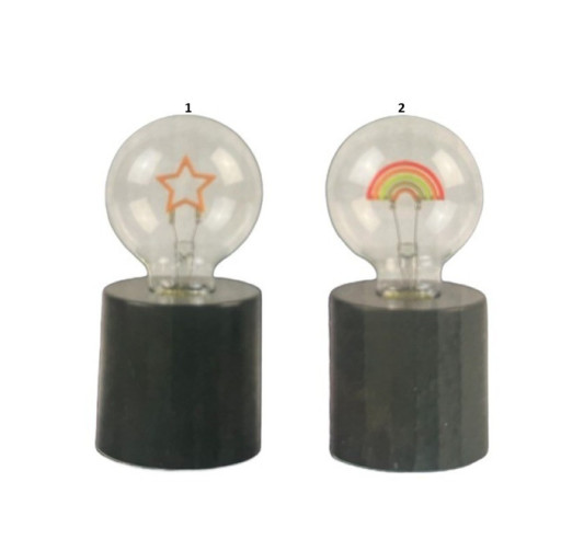LAMPE AMPOULE DE TABLE︱Lory