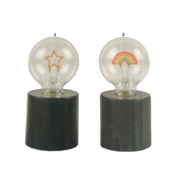 LAMPE AMPOULE DE TABLE︱Lory