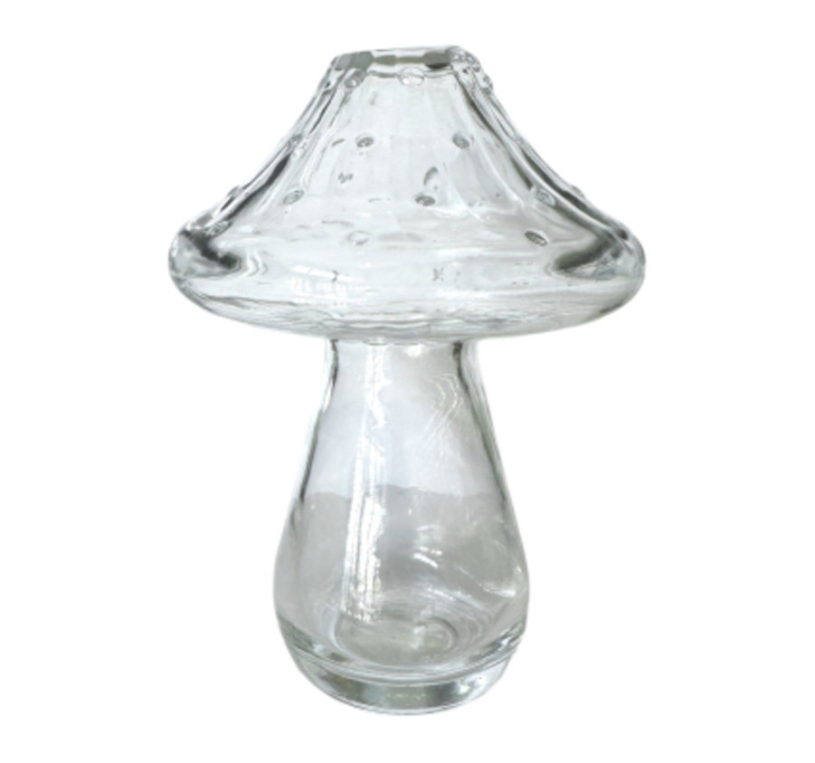 VASE CHAMPIGNON EN VERRE