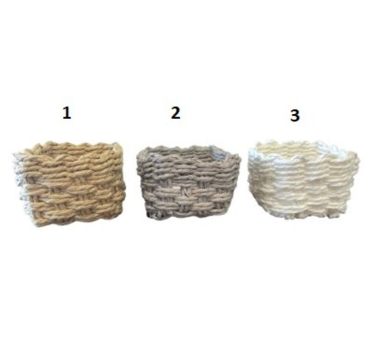 PANIER EN CORDE TRESSEE︱Lory