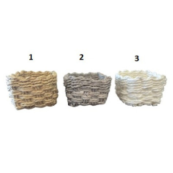 PANIER EN CORDE TRESSEE︱Lory