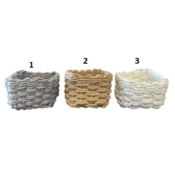 PANIER EN CORDE TRESSEE︱Lory