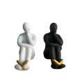 STATUE SERRE LIVRE EN CIMENT