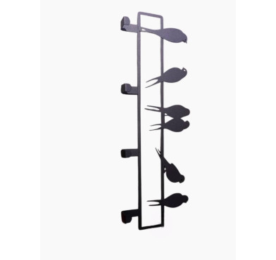 PORTE MANTEAU EN METAL NOIR︱Lory