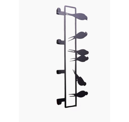 PORTE MANTEAU EN METAL NOIR︱Lory